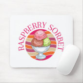 Raspberry Sorbet Mousepad (Mit Mouse)