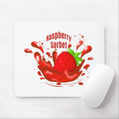 Raspberry Sorbet Mousepad (Mit Mouse)