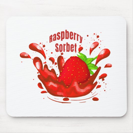 Raspberry Sorbet Mousepad (Vorne)