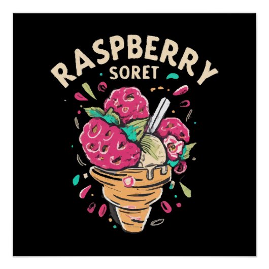 Raspberry Sorbet Poster (Vorderseite)