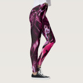 Raspberry Splash, dunkelrosa Flüssigkeit, Mitterna Leggings (Rechts)