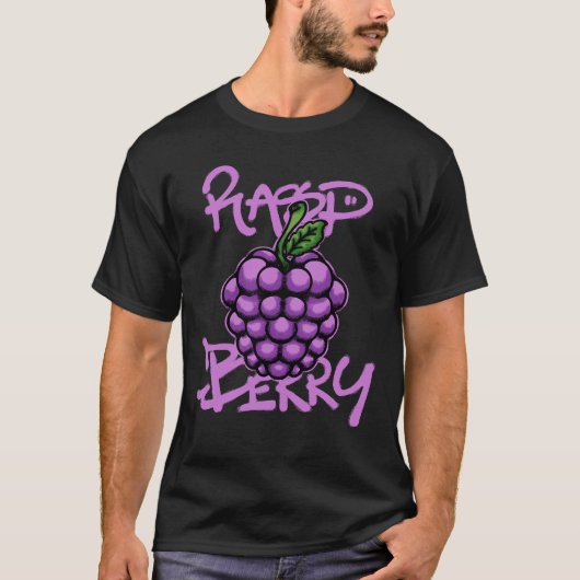 Raspberry streetwear T-Shirt (Vorderseite)