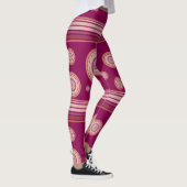 Raspberry Stripe Leggings (Rechts)