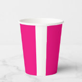 Raspberry Swatch Match Pappbecher (Rechts)