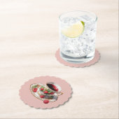Raspberry Teacup Untersetzer (Vor Ort)