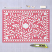 Raspberry Traditional Bone Inlay Decoupage Paper Seidenpapier (Handwerk)