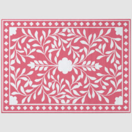 Raspberry Traditional Bone Inlay Decoupage Paper Seidenpapier
