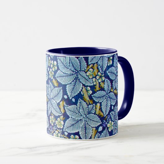 Raspberry Tree, William Morris Tasse (VorderseiteRechts)