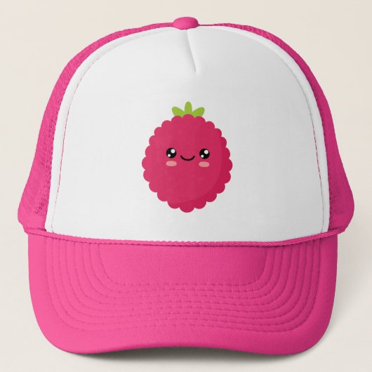 Raspberry Trucker Hat Truckerkappe (Vorderseite)