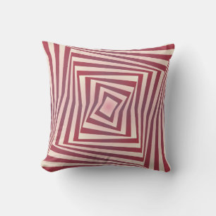 Raspberry Tunnel Whirl Kissen