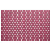 Raspberry Viktorianisch Fleur de Lys Fabric Stoff (Fat Quarter (45,7 x 55,9 cm))