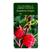 Raspberry Vinegar Labels (Vorne)
