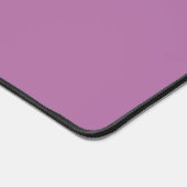 Raspberry Violet Monogram/name Logo Schreibtischunterlage (Ecke)