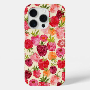 Raspberry Watercolor Coquette Case-Mate iPhone Hülle
