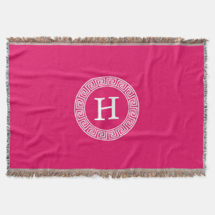 Raspberry Welch erste Monogramm für den griechisch Decke