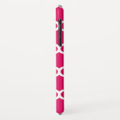 Raspberry Welch marokkanischer Navy 3 erstes Monog Case-Mate iPhone Hülle (Hinten/Links)