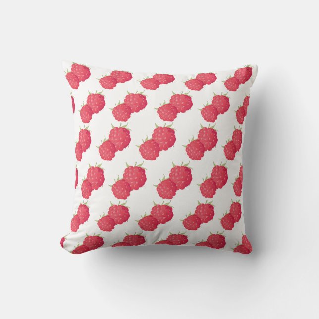 Raspberrys Kissen (Vorderseite)