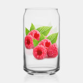 RASPBERRYspearmint Glas Tumbler | m3galleryStudio (Vorderseite)