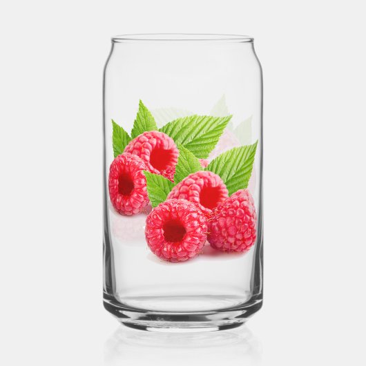 RASPBERRYspearmint Glas Tumbler | m3galleryStudio (Rückseite)