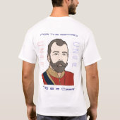 RASPUTIN CZAR-OWNER T-Shirt (Rückseite)