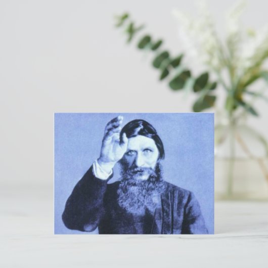 Rasputin Postkarte (Stehend Vorderseite)