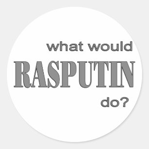 Rasputin Runder Aufkleber