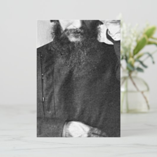 Rasputin The Mad Monk Einladung (Stehend Vorderseite)