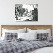 Rassams Interview mit König Theodore Leinwanddruck (Insitu (Schlafzimmer))