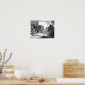 Rassams Interview mit König Theodore Poster (Küche)