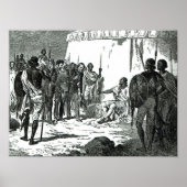 Rassams Interview mit König Theodore Poster (Vorne)