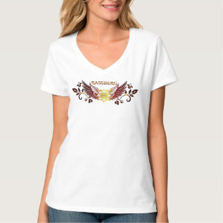 Rassberg Frauen V-Shirt T-Shirt