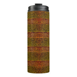 Rasse, geprägte und schattige Streifen, rötlich Thermosbecher