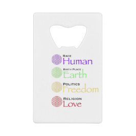 Rasse: Menschlicher Geburtsort: Geopolitik: Freihe Geldbeutel Flaschenöffner