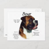 Rasse Postkarte (Vorne/Hinten)