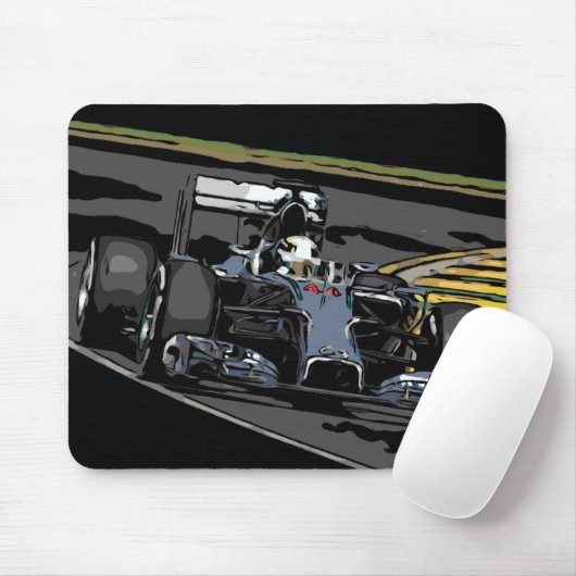 RASSENAUTO - GEBOREN ZU RATEN MOUSEPAD (Mit Mouse)