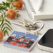 RASSENAUTO - REGENMASTER SCHLÜSSELANHÄNGER (Vorderseite rechts)