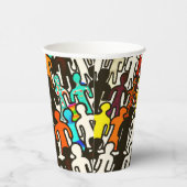 Rassengleichheit Pappbecher (Rechts)