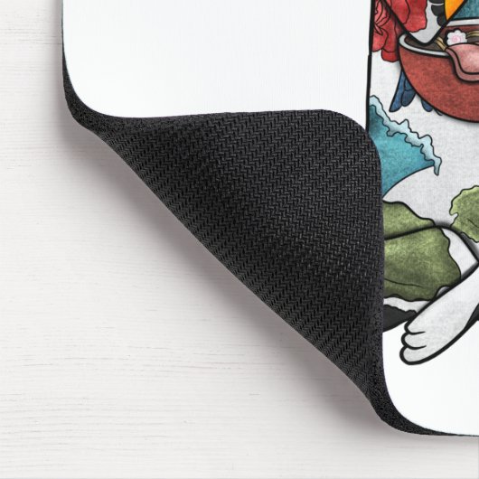 Rassenkatze Mousepad (Ecke)