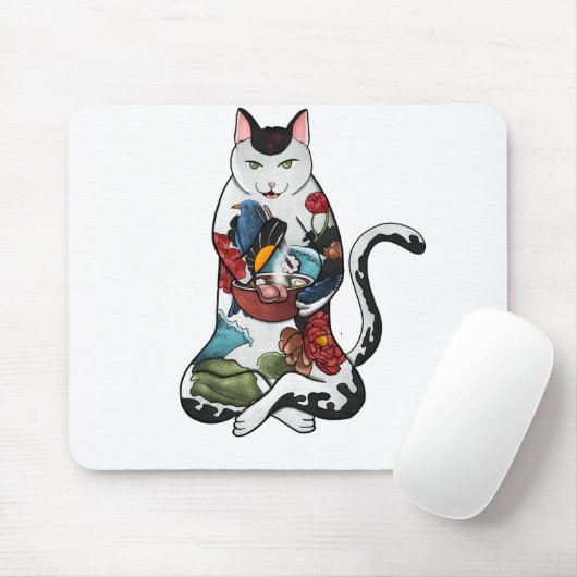 Rassenkatze Mousepad (Mit Mouse)