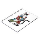 Rassenkatze Notizblock (Linke Seite)