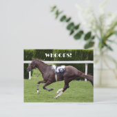 RASSENTAG-PARTY EINLADUNG (Stehend Vorderseite)