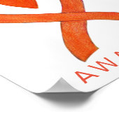 Rassentoleranz Das Kunstgewerbe "Ribbon Art Poster (Ecke)