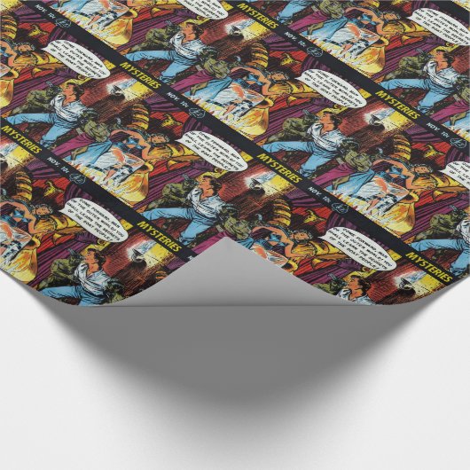 Rassenvolk - Comic Geschenkpapier (Ecke)