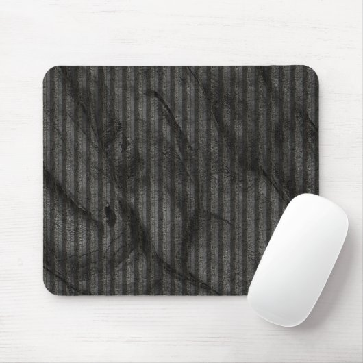 Rassige graue Streifen über farbig abstrakt zeichn Mousepad (Mit Mouse)