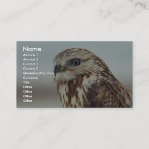 Rassige Hawk Visitenkarte