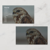 Rassige Hawk Visitenkarte (Vorne/Hinten)