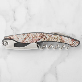 Rassiger Stein in cremig hellbraun Kellnermesser