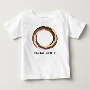 Rassischer Einheits-Baby-Einteiler Baby T-shirt