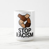 Rassismus beenden kaffeetasse (Mittel)