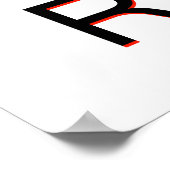 Rassismus beseitigen poster (Ecke)